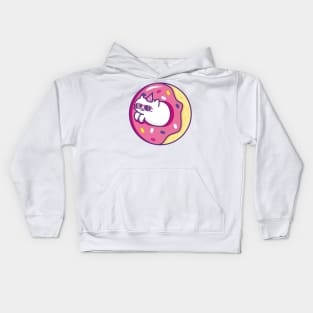 Donut Cat Kids Hoodie